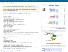 Tablet Screenshot of premiumdrops.com